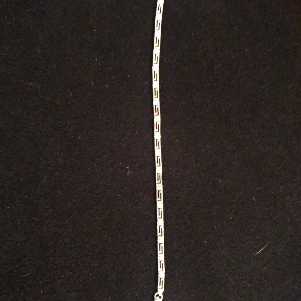 Sterling Silver Greek Key Bracelet
